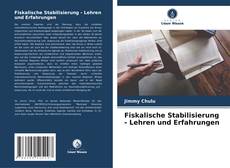Обложка Fiskalische Stabilisierung - Lehren und Erfahrungen