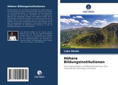 Höhere Bildungsinstitutionen kitap kapağı
