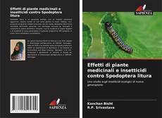 Capa do livro de Effetti di piante medicinali e insetticidi contro Spodoptera litura 