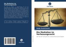 Die Mediation im Verfassungsrecht kitap kapağı