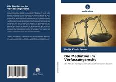 Capa do livro de Die Mediation im Verfassungsrecht 