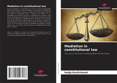 Bookcover of Mediation in constitutional law