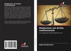 Capa do livro de Mediazione nel diritto costituzionale 