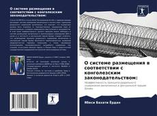 Bookcover of О системе размещения в соответствии с конголезским законодательством:
