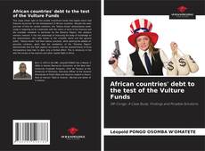 Capa do livro de African countries' debt to the test of the Vulture Funds 