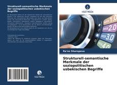 Обложка Strukturell-semantische Merkmale der soziopolitischen usbekischen Begriffe
