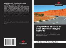 Capa do livro de Comparative analysis of slope stability analysis methods 