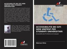 Buchcover von ACCESSIBILITÀ DEI SITI WEB UNIFESP PER STUDENTI UNIVERSITARI