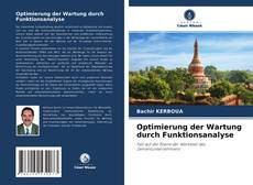 Обложка Optimierung der Wartung durch Funktionsanalyse