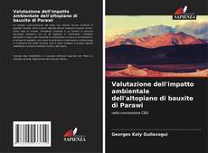 Bookcover of Valutazione dell'impatto ambientale dell'altopiano di bauxite di Parawi
