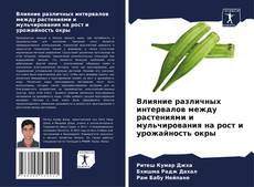 Buchcover von Влияние различных интервалов между растениями и мульчирования на рост и урожайность окры