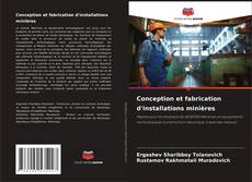 Buchcover von Conception et fabrication d'installations minières