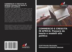 Buchcover von COMMERCIO E CRESCITA IN AFRICA: Passare da teorie e modelli alla politica