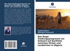 Buchcover von Das Ruga-Siedlungsprogramm als Antwort auf Konflikte zwischen Hirten und Landwirten in Nigeria
