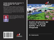 Copertina di Analisi strutturale del romanzo "Il grande Gatsby" di F. Scott Fitzgerald