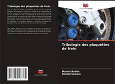 Borítókép a  Tribologie des plaquettes de frein - hoz