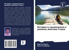 Buchcover von История и национализм в романах Амитава Гхоша