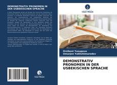 Buchcover von DEMONSTRATIV PRONOMEN IN DER USBEKISCHEN SPRACHE