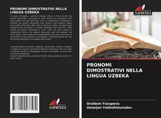 Bookcover of PRONOMI DIMOSTRATIVI NELLA LINGUA UZBEKA