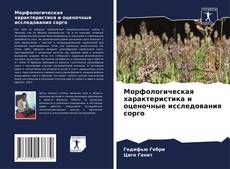 Buchcover von Морфологическая характеристика и оценочные исследования сорго