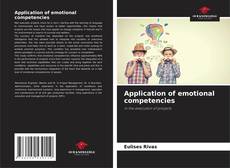 Copertina di Application of emotional competencies