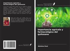 Capa do livro de Importancia agrícola y farmacológica del quitosano 
