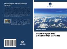 Buchcover von Technologien mit umkehrbarer Variante