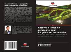Capa do livro de Ressort à lames en composite pour l'application automobile 