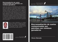 Capa do livro de Biorremediación de suelos contaminados por petróleo con residuos ganaderos 