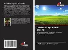 Capa do livro de Questioni agrarie in Brasile 