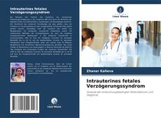 Buchcover von Intrauterines fetales Verzögerungssyndrom