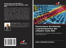 Governance territoriale e partecipazione dei cittadini nella RDC的封面