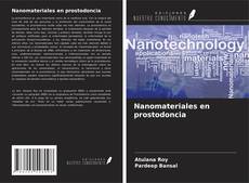 Couverture de Nanomateriales en prostodoncia