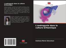 Buchcover von L'androgynie dans la culture britannique