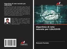 Buchcover von Algoritmo di rete neurale per LDA/GSVD
