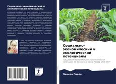 Buchcover von Социально-экономический и экологический потенциалы