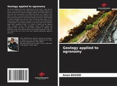 Capa do livro de Geology applied to agronomy 