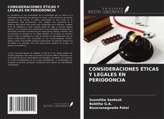 Buchcover von CONSIDERACIONES ÉTICAS Y LEGALES EN PERIODONCIA