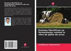 Capa do livro de Enzimas fibrolíticas na fermentação ruminal in vitro de palha de arroz 