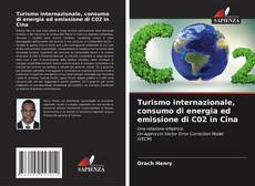 Capa do livro de Turismo internazionale, consumo di energia ed emissione di C02 in Cina 