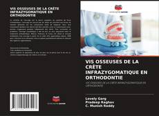 Bookcover of VIS OSSEUSES DE LA CRÊTE INFRAZYGOMATIQUE EN ORTHODONTIE