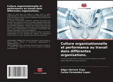 Bookcover of Culture organisationnelle et performance au travail dans différentes organisations.