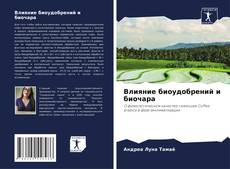 Portada del libro de Влияние биоудобрений и биочара