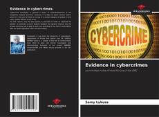Bookcover of Evidence in cybercrimes