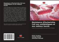 Résistance d'Escherichia Coli aux antibiotiques et aux métaux lourds kitap kapağı