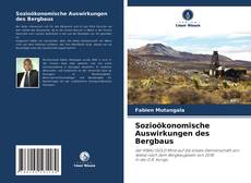 Capa do livro de Sozioökonomische Auswirkungen des Bergbaus 