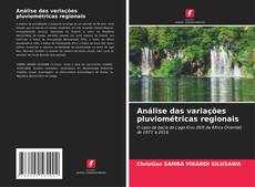 Capa do livro de Análise das variações pluviométricas regionais 