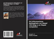 Capa do livro de Un'informazione dettagliata sul Nepal (36 blog e un Nepal completo) 