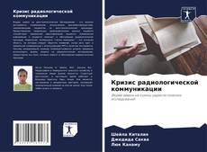 Buchcover von Кризис радиологической коммуникации