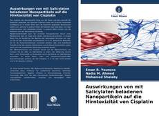 Buchcover von Auswirkungen von mit Salicylaten beladenen Nanopartikeln auf die Hirntoxizität von Cisplatin